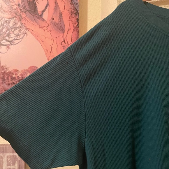 Just my Style Plus Size Womens thermal green midi dress size one size - Picture 4 of 11